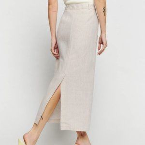 Gia Linen Skirt - Reformation